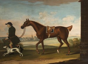 1755年にリチャードグロブナーズ卿が手にしたジェニーの鳴き声 作： Thomas, of Pall Mall Butler
